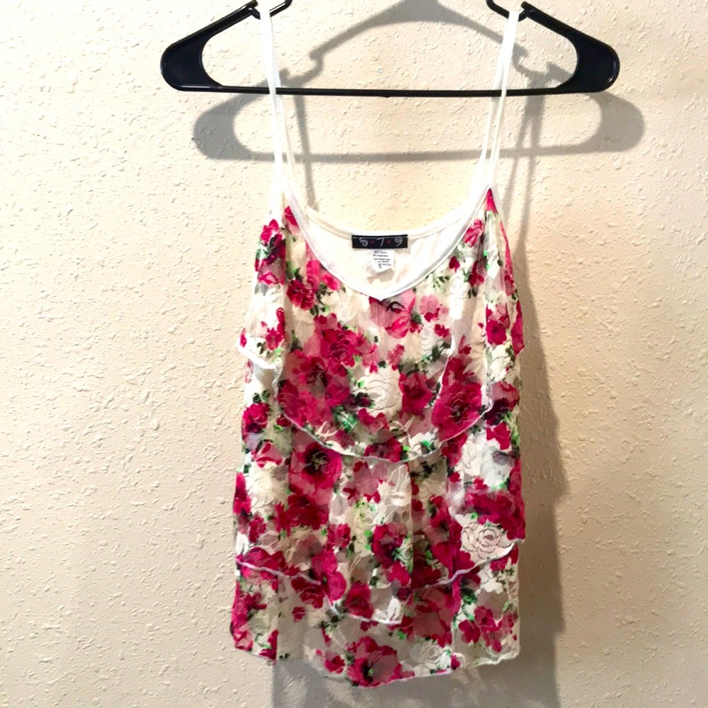 #5 Rue21 floral tank top!